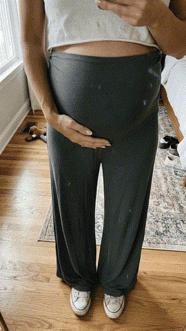 Mariana | Pantalón Premamá de Pierna Ancha