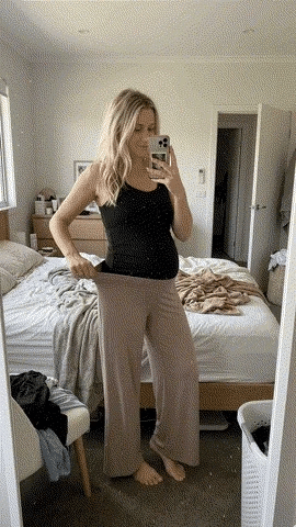 Mariana | Pantalón Premamá de Pierna Ancha